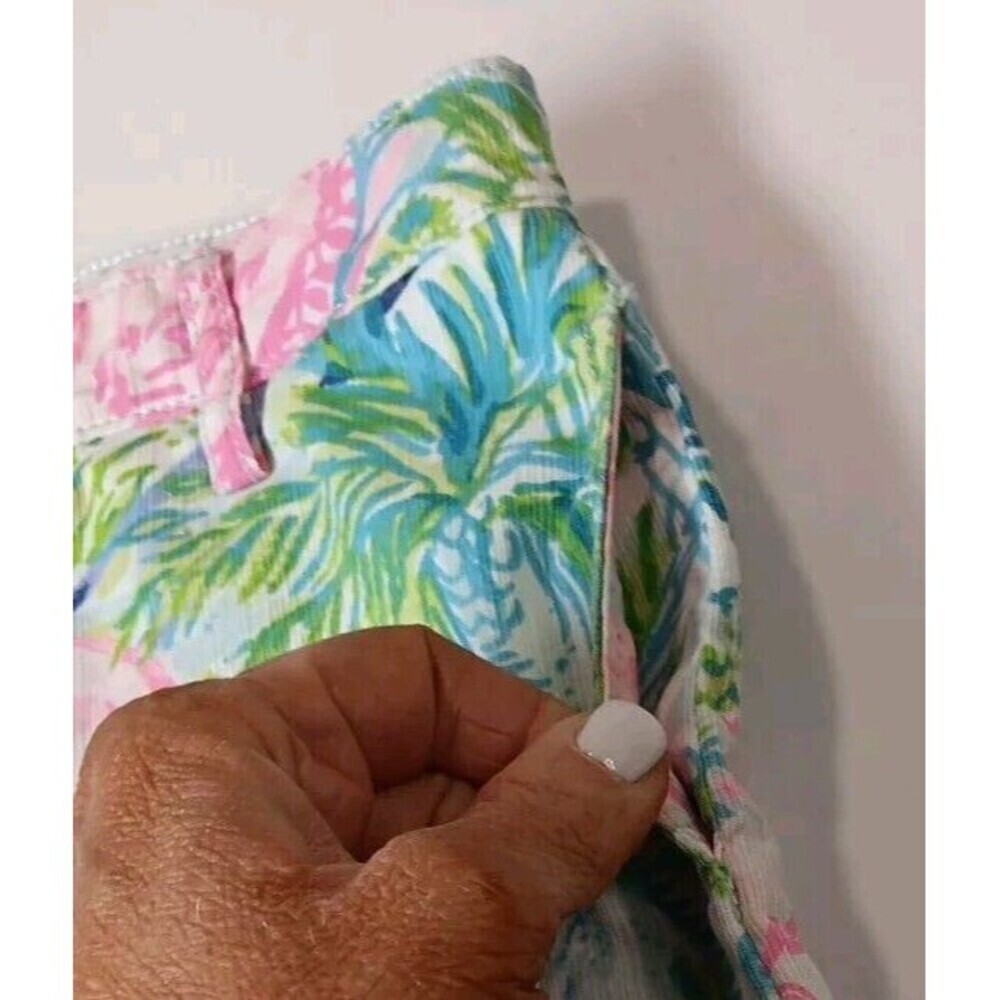 Boys Lilly Pulitzer Beaumont Shorts Size 6 Bohemian Queen Chino Preppy - Picture 6 of 10